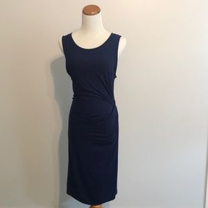 Navy midi maxi